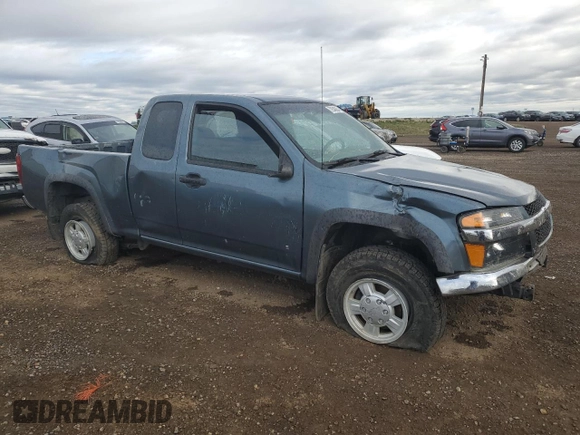 2007 Chevrolet Colorado Work Truck with VIN 1GCDT19EX78182105, listed as a Copart auction lot 72545054 with 185,672 mi miles and Non Repairable. Bid and sale history available at carsss.com. Image 4.