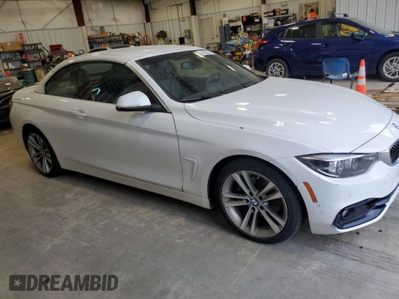 2018 BMW 4 Series 430i with VIN WBA4Z1C58JEC70294, listed as a Copart auction lot 54255215 with 31,515 mi miles and Clean Title. Bid and sale history available at carsss.com. Image 4.
