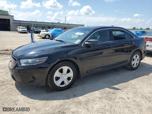 2018 Ford Police Interceptor Sedan with VIN 1FAHP2MK5JG123877, listed as a Copart auction lot 56734454 with 126,109 mi miles and Clean Title. Bid and sale history available at carsss.com. Image 1.