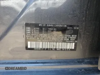 2019 Subaru Impreza z VIN 4S3GKAA65K3609930, wystawiony jako Copart lot #59319395 z przebiegiem 98 677 mil mil oraz Szkoda całkowita • Salvage title. Historia ofert i sprzedaży dostępna na DreamBid. Obrazek 13.