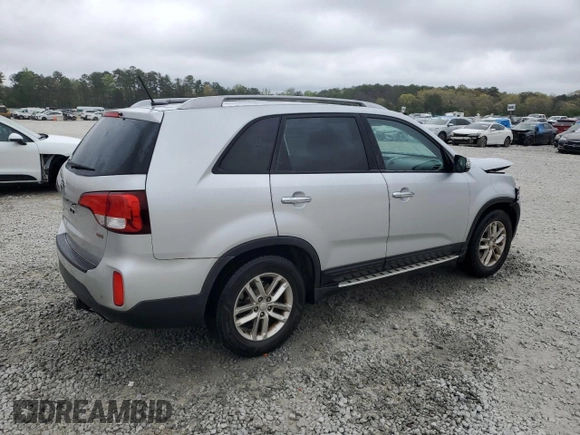 2014 Kia Sorento LX with VIN 5XYKT3A60EG507664, listed as a Copart auction lot 51163345 with 116,423 mi miles and Salvage Title. Bid and sale history available at carsss.com. Image 3.