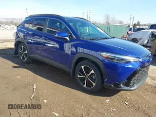 2024 Toyota Corolla Cross Hybrid S with VIN 7MUFBABG7RV021934, listed as a IAAI auction lot 41171470 with 5,000 mi miles and . Bid and sale history available at DreamBid. Image 1.