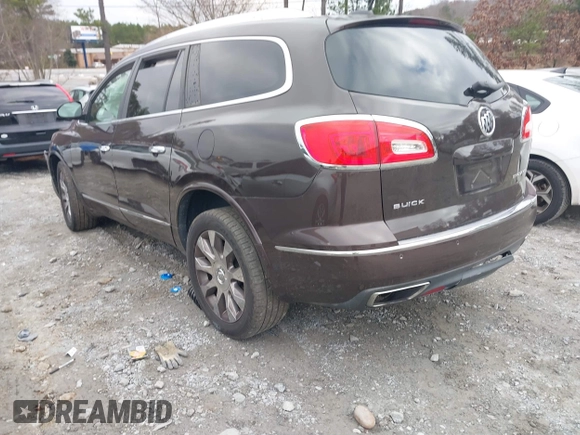 2017 Buick Enclave Leather with VIN 5GAKVBKD3HJ110800, listed as a IAAI auction lot 41152748 with Not Provided miles and . Bid and sale history available at DreamBid. Image 3.