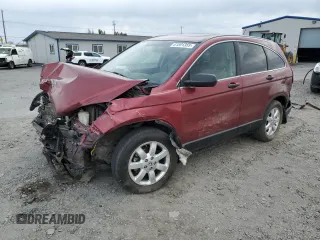 2007 Honda CR-V EX with VIN JHLRE48537C104011, listed as a Copart auction lot 61591355 with 103,360 mi miles and Salvage title. Bid and sale history available at DreamBid. Image 1.