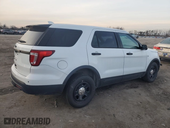 2016 Ford Utility Police Interceptor with VIN 1FM5K8AR1GGA78473, listed as a Copart auction lot 85025394 with 151,883 mi miles and Clean Title. Bid and sale history available at carsss.com. Image 3.