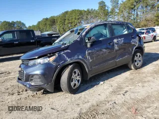 2019 Chevrolet Trax LS with VIN 3GNCJKSBXKL177964, listed as a Copart auction lot 49544625 with 86,476 mi miles and Salvage Title. Bid and sale history available at carsss.com. Image 1.