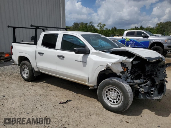 2023 Chevrolet Colorado 2WD Work Truck z VIN 1GCPSBEK1P1132168, wystawiony jako Copart lot #52357255 z przebiegiem 37 867 mil mil oraz Szkoda całkowita • Salvage title. Historia ofert i sprzedaży dostępna na DreamBid. Obrazek 4.