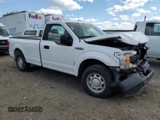 2019 Ford F-150 XL with VIN 1FTMF1CB3KKD32329, listed as a Copart auction lot 49386435 with 219,055 mi miles and Salvage Title. Bid and sale history available at carsss.com. Image 4.