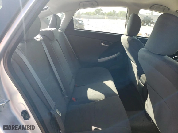 2013 Toyota Prius One with VIN JTDKN3DU2D0338305, listed as a Copart auction lot 51953845 with 160,930 mi miles and Salvage Title. Bid and sale history available at carsss.com. Image 10.