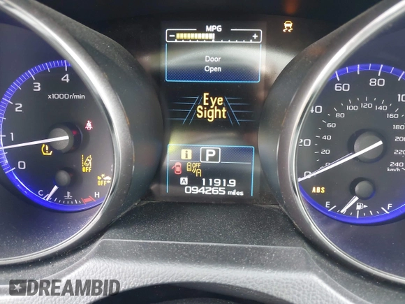 2016 Subaru Outback Premium with VIN 4S4BSBHC3G3272186, listed as a IAAI auction lot 42356888 with 94,265 mi miles and . Bid and sale history available at DreamBid. Image 15.