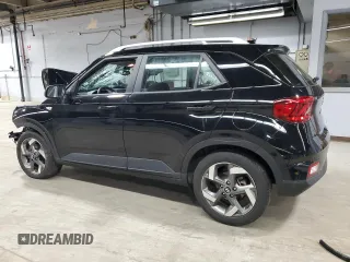2022 Hyundai Venue SEL with VIN KMHRC8A30NU167055, listed as a Copart auction lot 53284515 with 23,403 mi miles and Salvage title. Bid and sale history available at DreamBid. Image 2.
