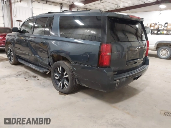 2019 Chevrolet Suburban Premier with VIN 1GNSKJKJ8KR169252, listed as a IAAI auction lot 41472231 with 95,266 mi miles and . Bid and sale history available at DreamBid. Image 3.