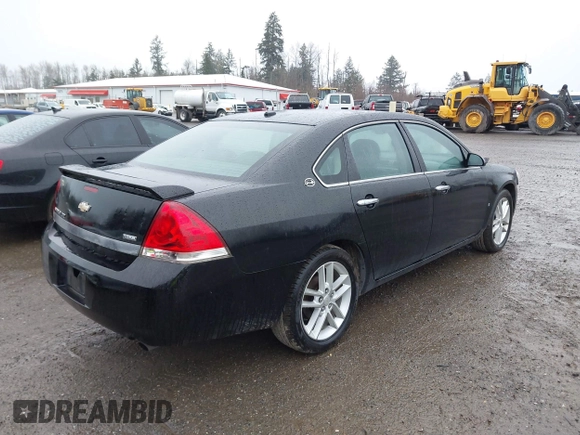 2008 Chevrolet Impala LTZ with VIN 2G1WU583489200044, listed as a IAAI auction lot 41841963 with 125,263 mi miles and . Bid and sale history available at DreamBid. Image 4.