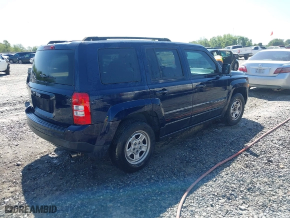 2016 Jeep Patriot Sport with VIN 1C4NJPBBXGD676520, listed as a IAAI auction lot 41969854 with 184,945 mi miles. Bid and sale history available at carsss.com. Image 4.