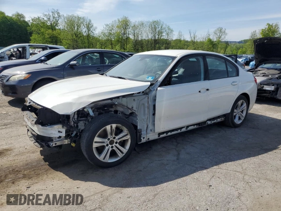 2016 BMW 3 Series 328i xDrive z VIN WBA8E3C53GK502624, wystawiony jako Copart lot #56710535 z przebiegiem 91 023 mil mil oraz Szkoda całkowita • Salvage title. Historia ofert i sprzedaży dostępna na DreamBid. Obrazek 1.