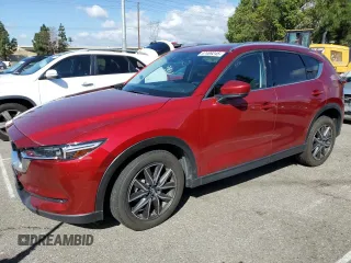 2018 Mazda CX-5 Grand Touring with VIN JM3KFADM5J0376258, listed as a Copart auction lot 47489245 with 20,564 mi miles and Salvage Title. Bid and sale history available at carsss.com. Image 1.