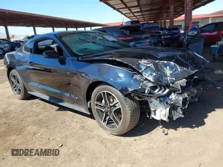 2021 Ford Mustang EcoBoost with VIN 1FA6P8TH2M5104154, listed as a IAAI auction lot 41869810 with 15,561 mi miles and . Bid and sale history available at DreamBid. Image 1.
