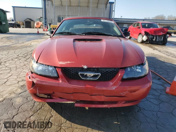 2001 Ford Mustang Deluxe with VIN 1FAFP44421F107940, listed as a Copart auction lot 48740865 with 157,878 mi miles and Salvage Title. Bid and sale history available at carsss.com. Image 5.