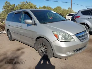 2006 Honda Odyssey TOURING with VIN 5FNRL38846B060075, listed as a IAAI auction lot 41619346 with 280,092 mi miles. Bid and sale history available at carsss.com. Image 1.