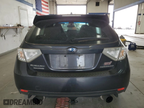 2010 Subaru WRX WRX STI with VIN JF1GR8H68AL803513, listed as a Copart auction lot 56794775 with 130,250 mi miles and Salvage title. Bid and sale history available at DreamBid. Image 6.