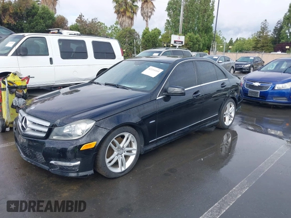 2012 Mercedes-Benz C 250 Sport with VIN WDDGF4HB4CR208768, listed as a IAAI auction lot 42233333 with 151,884 mi miles and . Bid and sale history available at DreamBid. Image 6.