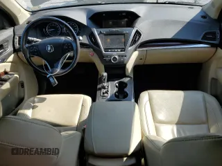 2014 Acura MDX Technology with VIN 5FRYD4H42EB031859, listed as a Copart auction lot 62198125 with 154,400 mi miles and Salvage title. Bid and sale history available at DreamBid. Image 8.