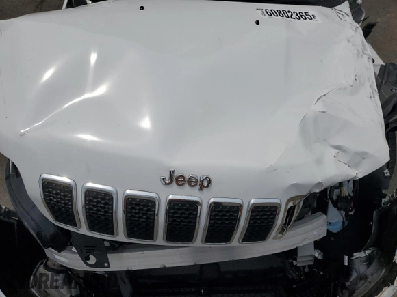 2019 Jeep Cherokee Latitude Plus z VIN 1C4PJMLN0KD372668, wystawiony jako Copart lot #60802365 z przebiegiem Nie podano mil oraz Szkoda całkowita • Salvage title. Historia ofert i sprzedaży dostępna na DreamBid. Obrazek 12.