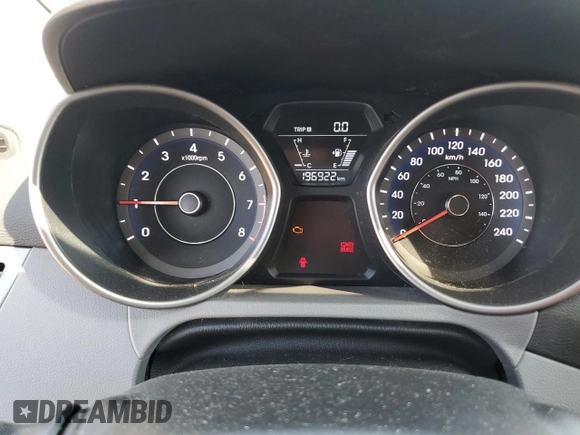 2014 Hyundai Elantra Limited z VIN 5NPDH4AE6EH502890, wystawiony jako Copart lot #55773585 z przebiegiem 196 922 mil mil oraz Szkoda całkowita • Salvage title. Historia ofert i sprzedaży dostępna na DreamBid. Obrazek 9.