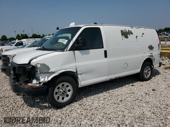 2010 GMC Savana z VIN 1GTUGAD42A1143608, wystawiony jako Copart lot #55399005 z przebiegiem 124 929 mil mil oraz Szkoda całkowita • Salvage title. Historia ofert i sprzedaży dostępna na DreamBid. Obrazek 1.