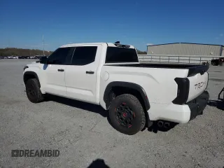 2024 Toyota Tundra TRD Pro Hybrid с VIN 5TFPC5DB5RX050766, выставлен на аукционе Copart как лот 48913315 с пробегом 26 054 миль миль и Списание • Salvage title. История ставок и продаж доступна на DreamBid. Изображение 2.
