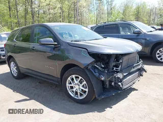 2022 Chevrolet Equinox LT z VIN 2GNAXKEV7N6137877, wystawiony jako IAAI lot #42106162 z przebiegiem 71 218 mil mil oraz . Historia ofert i sprzedaży dostępna na DreamBid. Obrazek 1.