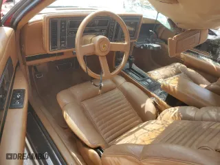 1989 Buick Reatta with VIN 1G4EC11CXKB901407, listed as a Copart auction lot 58311054 with 0 mi miles and Salvage Title. Bid and sale history available at carsss.com. Image 8.