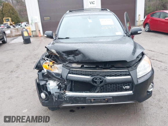 2010 Toyota RAV4 Ltd with VIN 2T3DK4DV9AW019409, listed as a IAAI auction lot 41215041 with 120,323 mi miles. Bid and sale history available at carsss.com. Image 6.