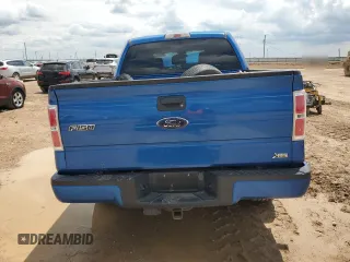2014 Ford F-150 XL with VIN 1FTFW1CFXEKF54348, listed as a Copart auction lot 56034455 with 107,441 mi miles and Salvage title. Bid and sale history available at DreamBid. Image 6.