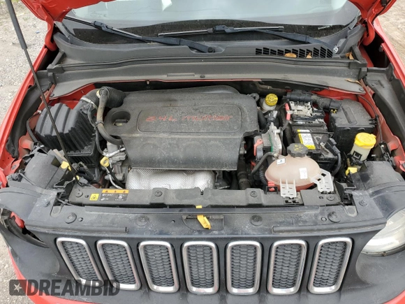 2017 Jeep Renegade Sport with VIN ZACCJAAB3HPF74288, listed as a Copart auction lot 49196735 with 42,468 mi miles and Salvage Title. Bid and sale history available at DreamBid. Image 11.