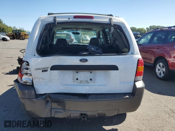 2005 Ford Escape XLT with VIN 1FMYU93135KA59180, listed as a Copart auction lot 69783974 with 126,255 mi miles and Salvage Title. Bid and sale history available at carsss.com. Image 6.