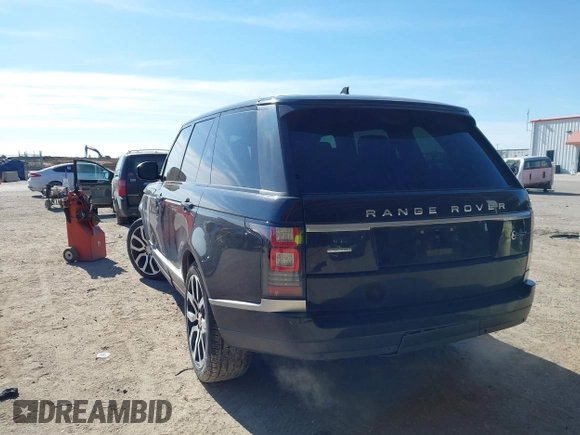 2015 Land Rover Range Rover Supercharged z VIN SALGS2TF2FA213516, wystawiony jako IAAI lot #41353465 z przebiegiem 88 208 mil mil oraz . Historia ofert i sprzedaży dostępna na DreamBid. Obrazek 3.
