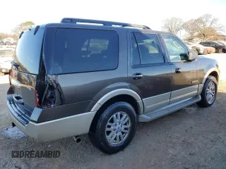 2008 Ford Expedition Eddie Bauer with VIN 1FMFU17528LA46165, listed as a Copart auction lot 47207275 with 235,284 mi miles and Salvage title. Bid and sale history available at DreamBid. Image 3.