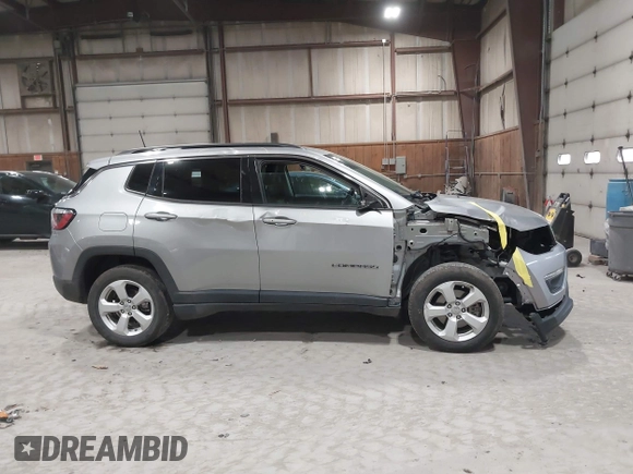 2020 Jeep Compass Latitude с VIN 3C4NJDBB8LT165150, выставлен на аукционе IAAI как лот 41991025 с пробегом 20 464 миль миль и . История ставок и продаж доступна на DreamBid. Изображение 14.
