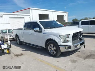 2015 Ford F-150 XL with VIN 1FTEW1CF7FKE07756, listed as a IAAI auction lot 41463829 with 254,833 mi miles. Bid and sale history available at carsss.com. Image 1.