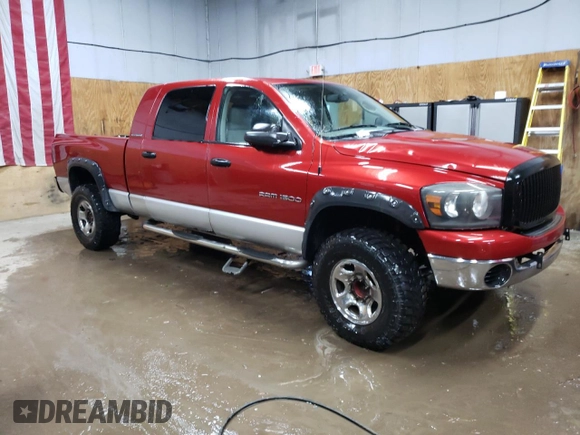 2006 Dodge 1500 SLT with VIN 3D7KS19D36G184729, listed as a Copart auction lot 52137315 with 177,122 mi miles and Clean Title. Bid and sale history available at carsss.com. Image 4.