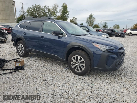 2025 Subaru Outback Premium with VIN 4S4BTADC4S3106927, listed as a Copart auction lot 73560504 with 2,393 mi miles and Salvage Title. Bid and sale history available at carsss.com. Image 4.