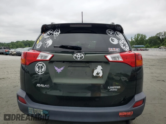 2013 Toyota RAV4 Limited with VIN 2T3DFREV9DW113245, listed as a Copart auction lot 59363665 with 143,613 mi miles and Salvage title. Bid and sale history available at DreamBid. Image 6.