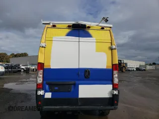 2021 Ram ProMaster Cargo with VIN 3C6LRVBG8ME564901, listed as a Copart auction lot 43367985 with Not Provided miles and Salvage Title. Bid and sale history available at carsss.com. Image 6.