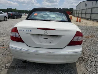 2008 Mercedes-Benz CLK 350 with VIN WDBTK56F68F253444, listed as a Copart auction lot 62065344 with 138,842 mi miles and Salvage title. Bid and sale history available at DreamBid. Image 6.