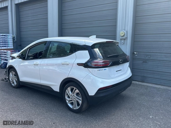 2023 Chevrolet Bolt EV 1LT with VIN 1G1FW6S07P4195101, listed as a Copart auction lot 54505885 with 45,364 mi miles and Clean Title. Bid and sale history available at carsss.com. Image 3.