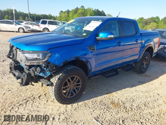 2021 Ford Ranger XL with VIN 1FTER4FHXMLD87189, listed as a IAAI auction lot 42001415 with 37,958 mi miles. Bid and sale history available at carsss.com. Image 18.