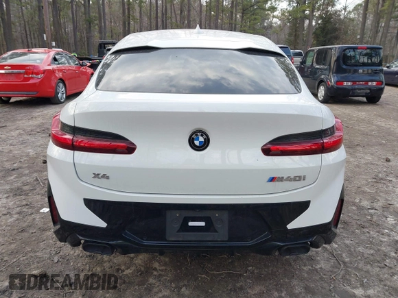 2023 BMW X4 M40i with VIN 5UX43DT02P9T17357, listed as a IAAI auction lot 41683916 with 25,954 mi miles and . Bid and sale history available at DreamBid. Image 15.