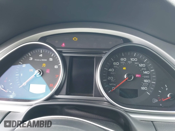 2014 Audi Q7 3.0T S line Prestige with VIN WA1DGAFEXED003259, listed as a IAAI auction lot 41624351 with 104,938 mi miles. Bid and sale history available at carsss.com. Image 7.