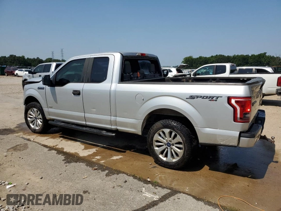 2016 Ford F-150 XLT with VIN 1FTEX1EP6GKF08470, listed as a Copart auction lot 59948405 with 206,784 mi miles and Salvage title. Bid and sale history available at DreamBid. Image 2.